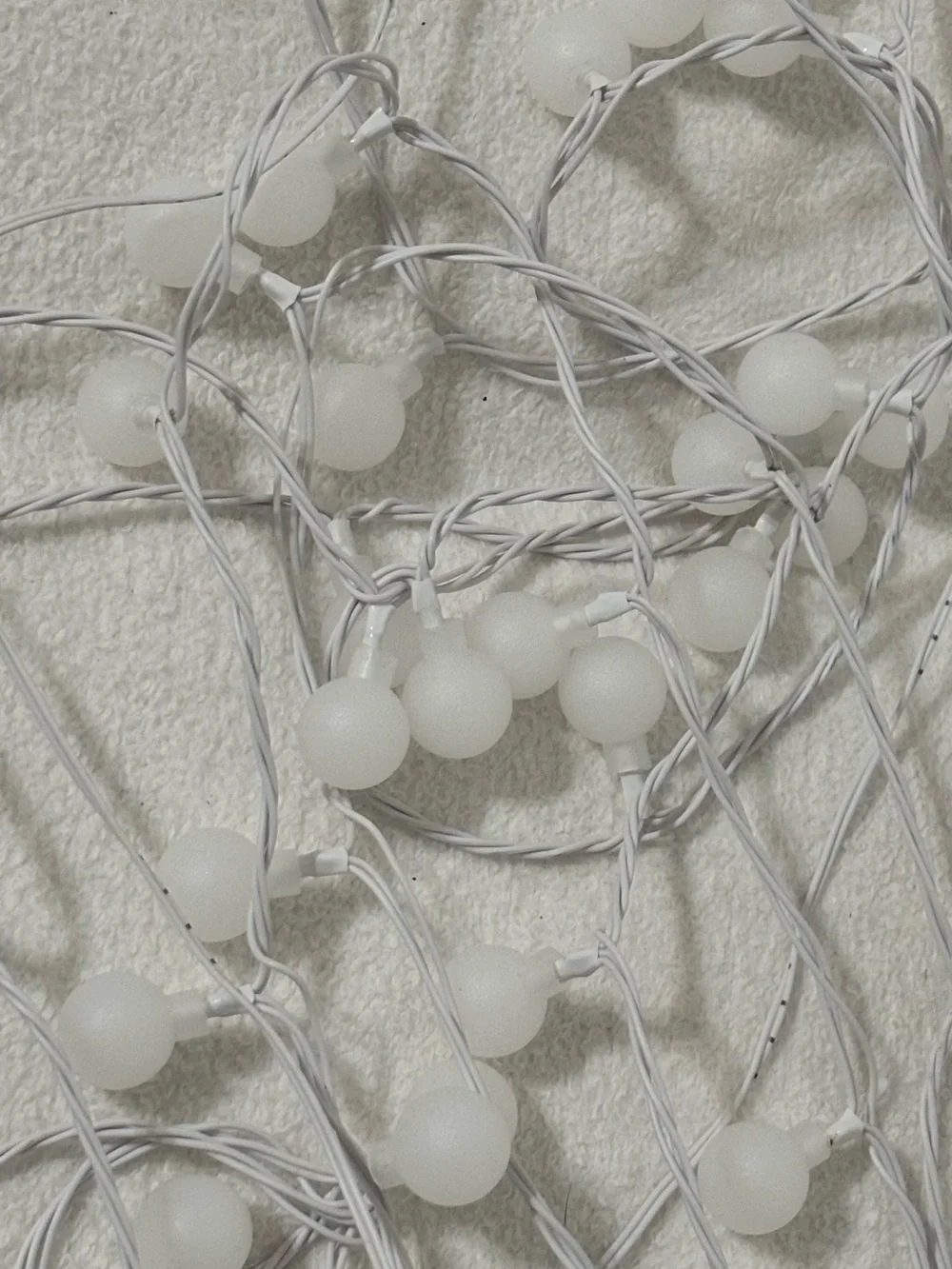 White LED String Lights for Parties - White